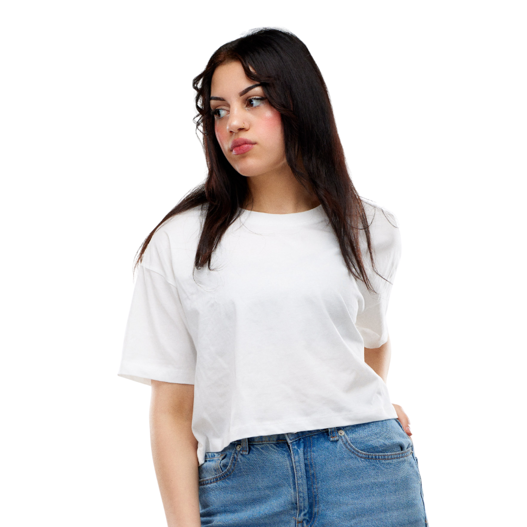 womens cropped t-shirt