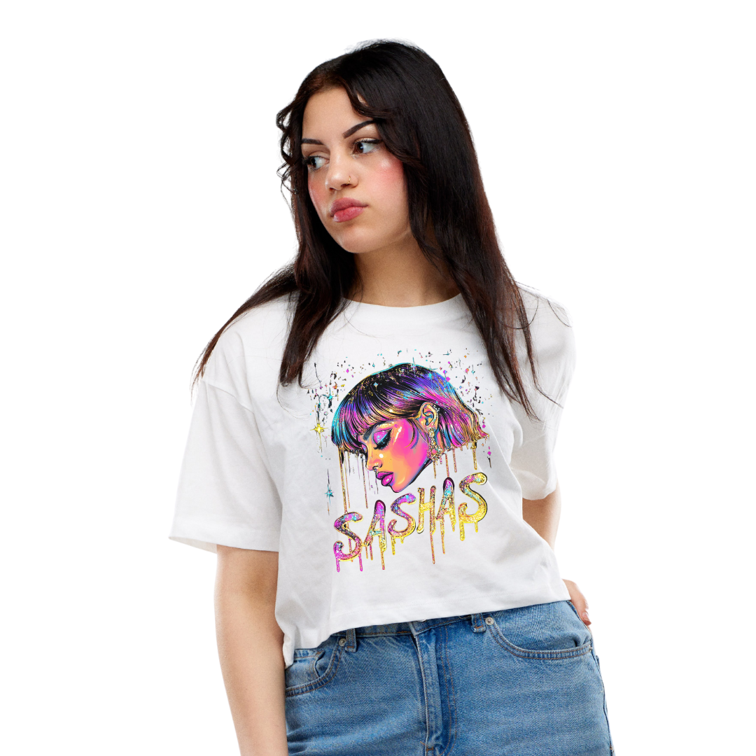 womens cropped t-shirt